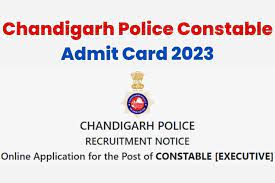 Chandigarh 700 Police Constable Admit Card 2023